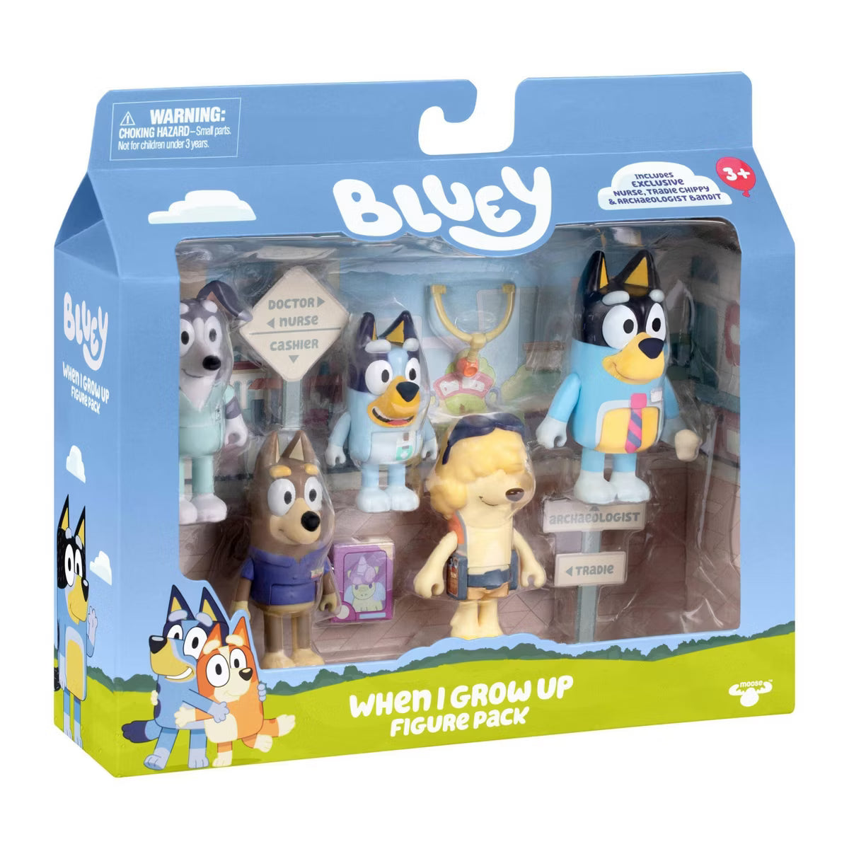 Bluey When I Grow Up Figure Pack