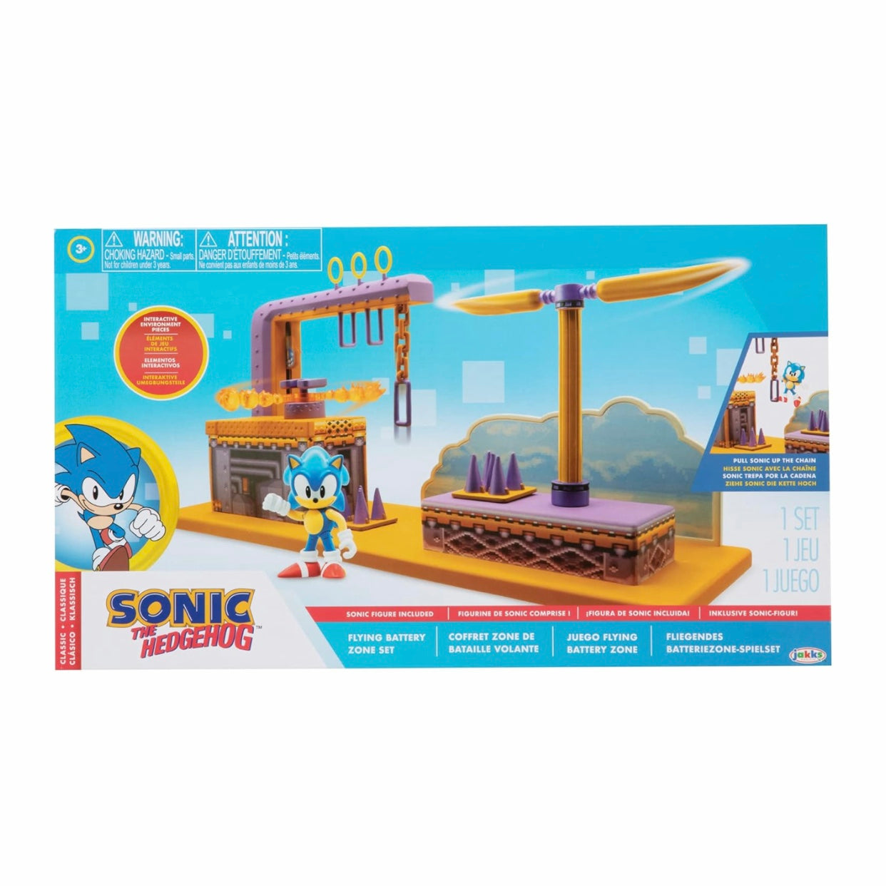 Sonic The Hedgehog Flying Battery Zone Set