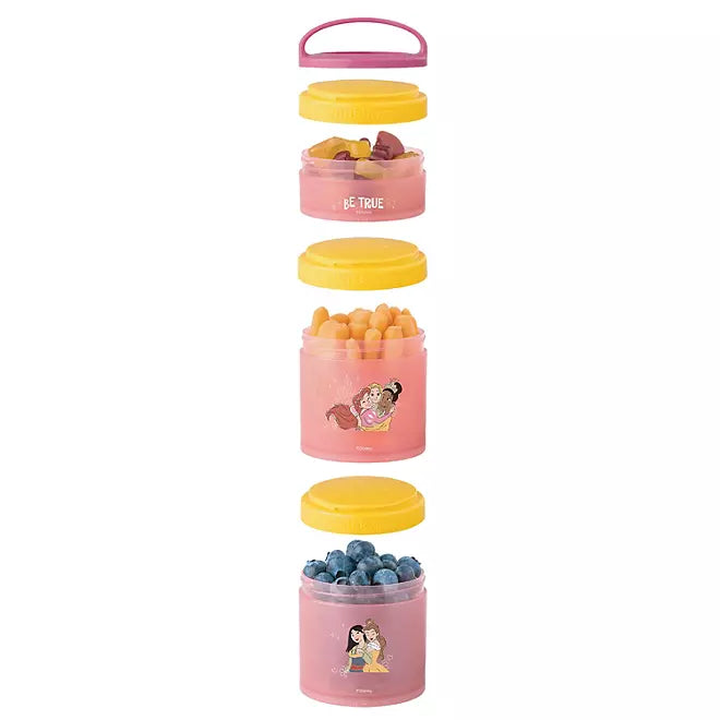 Whiskware Disney Combo Snacking Containers 2PK - Disney Princess