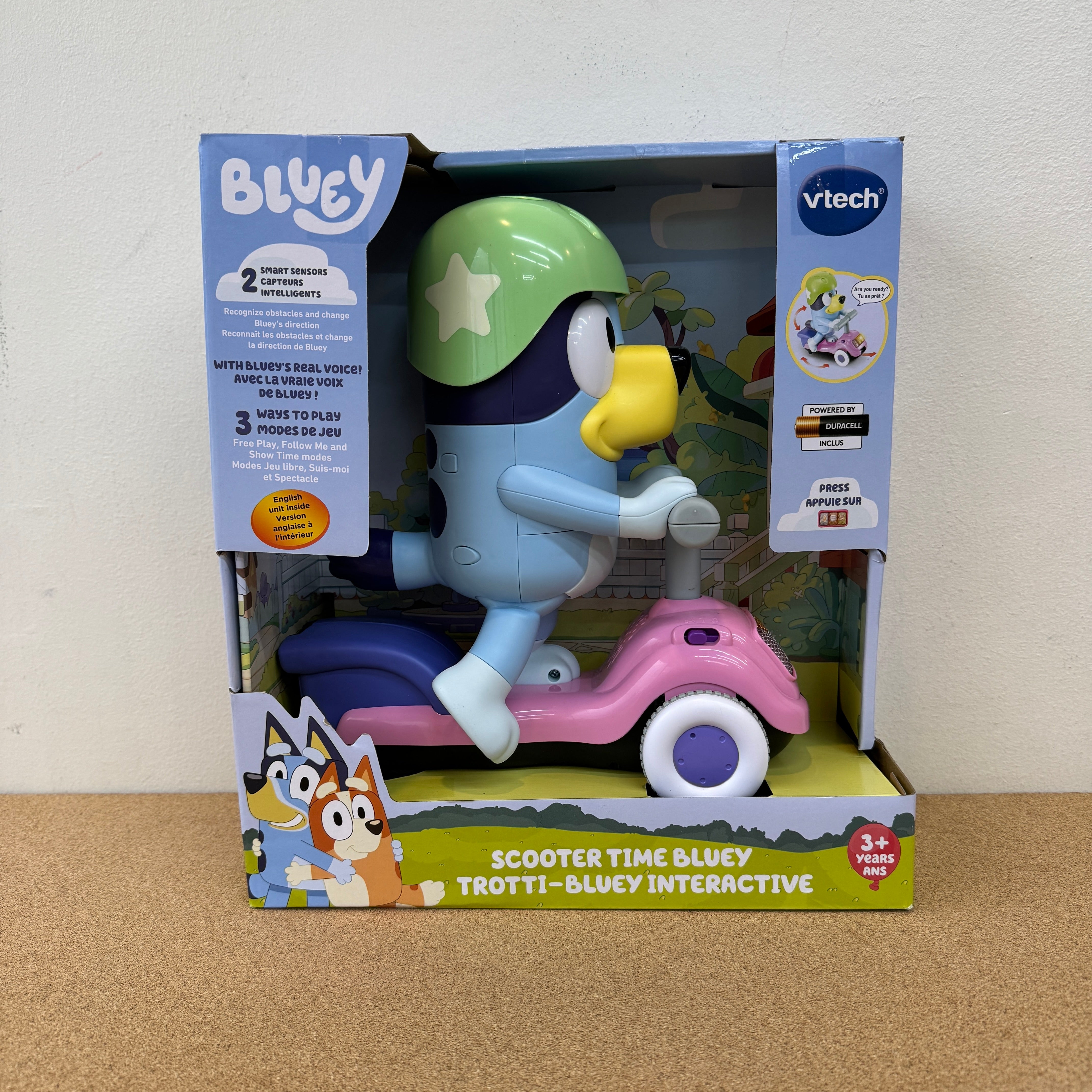 Vtech Bluey Scooter Time Bluey