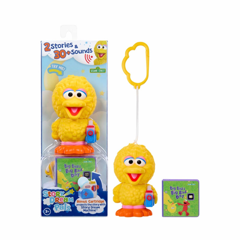 Little Tikes Story Dream Pals Sesame Street Big Bird Interactive Figure with Bonus Cartridge