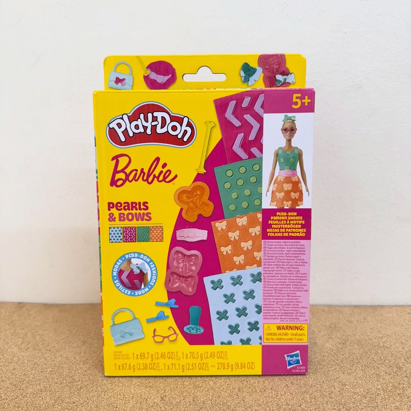 Play Doh Barbie Pearls and Bows Pattern Pack