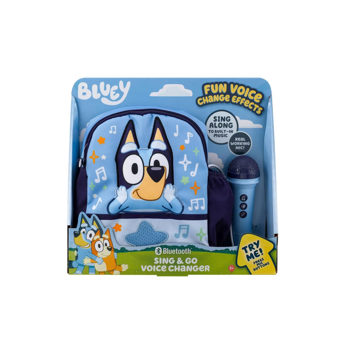 Bluey Sing Along Backpack Boombox