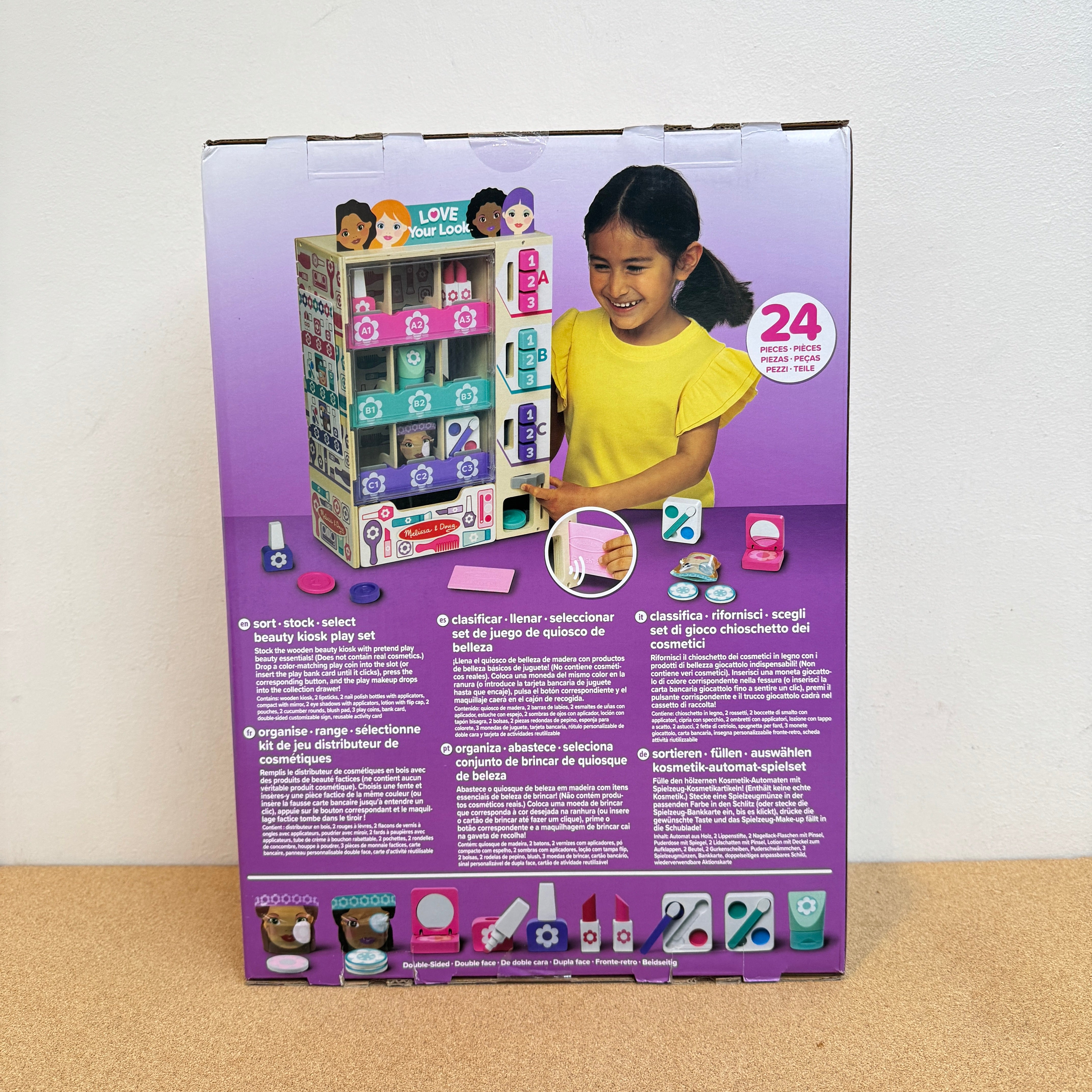 Melissa & Doug Sort-Stock-Select Beauty Kiosk Playset