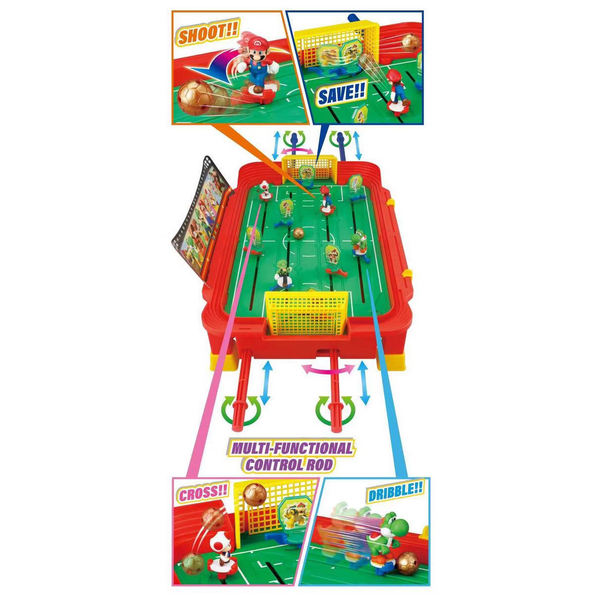 Super Mario Soccer Striker Tabletop and Action Game