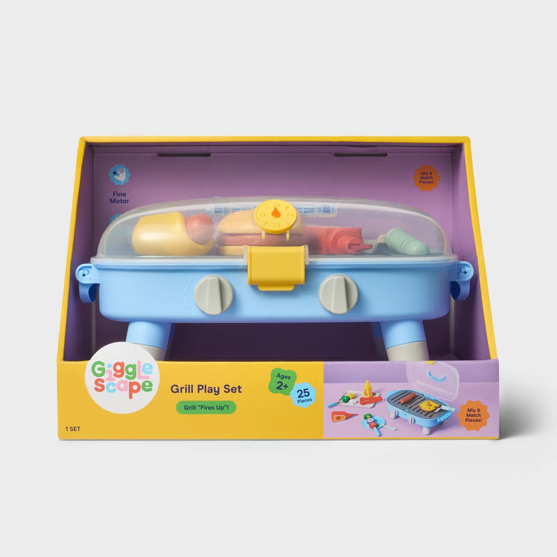 Gigglescape Grill Play Food Set
