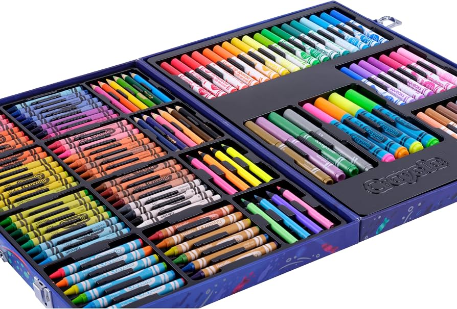 Crayola Art Kit with Neon & Metallic Art