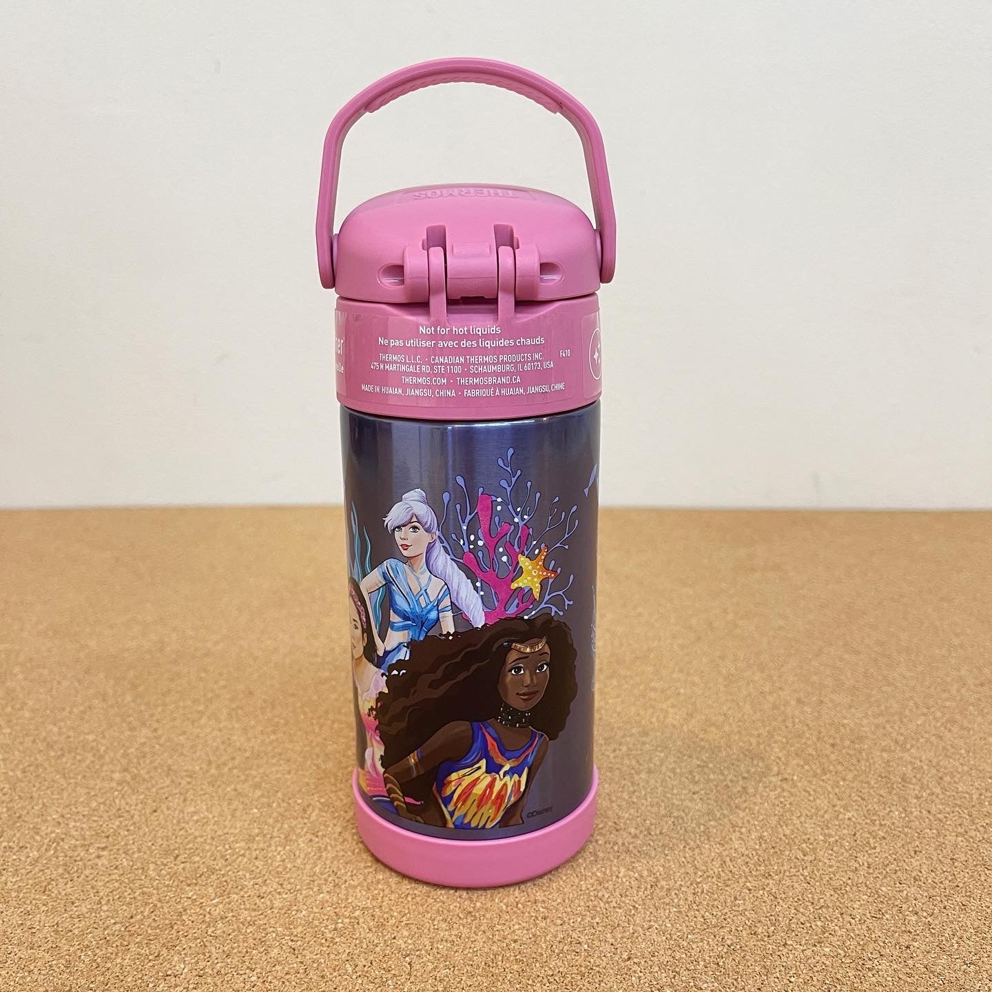 THERMOS FUNTAINER Waterfles met rietje - 12 oz - Kinderen roestvrij staal vacuüm geïsoleerde waterfles met deksel, baby haai THERMOS FUNTAINER Waterfles met rietje - 12 oz - Kinderen roestvrij staal vacuüm geïsoleerde waterfles met deksel, baby haai