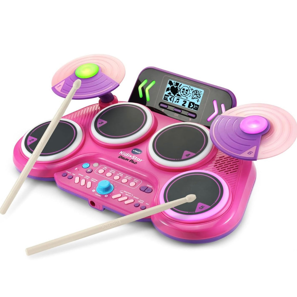 Vtech Kidi Star Drum Pad - Pink