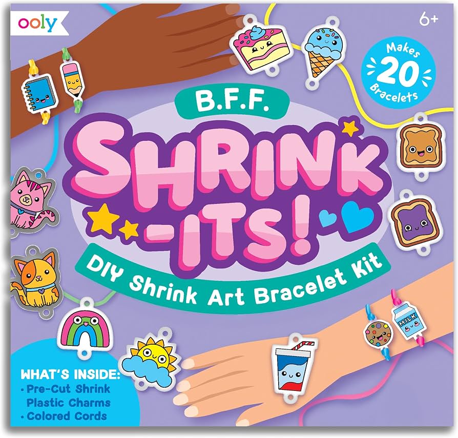 Ooly DIY Shrink Art Bracelet Kit - BFF
