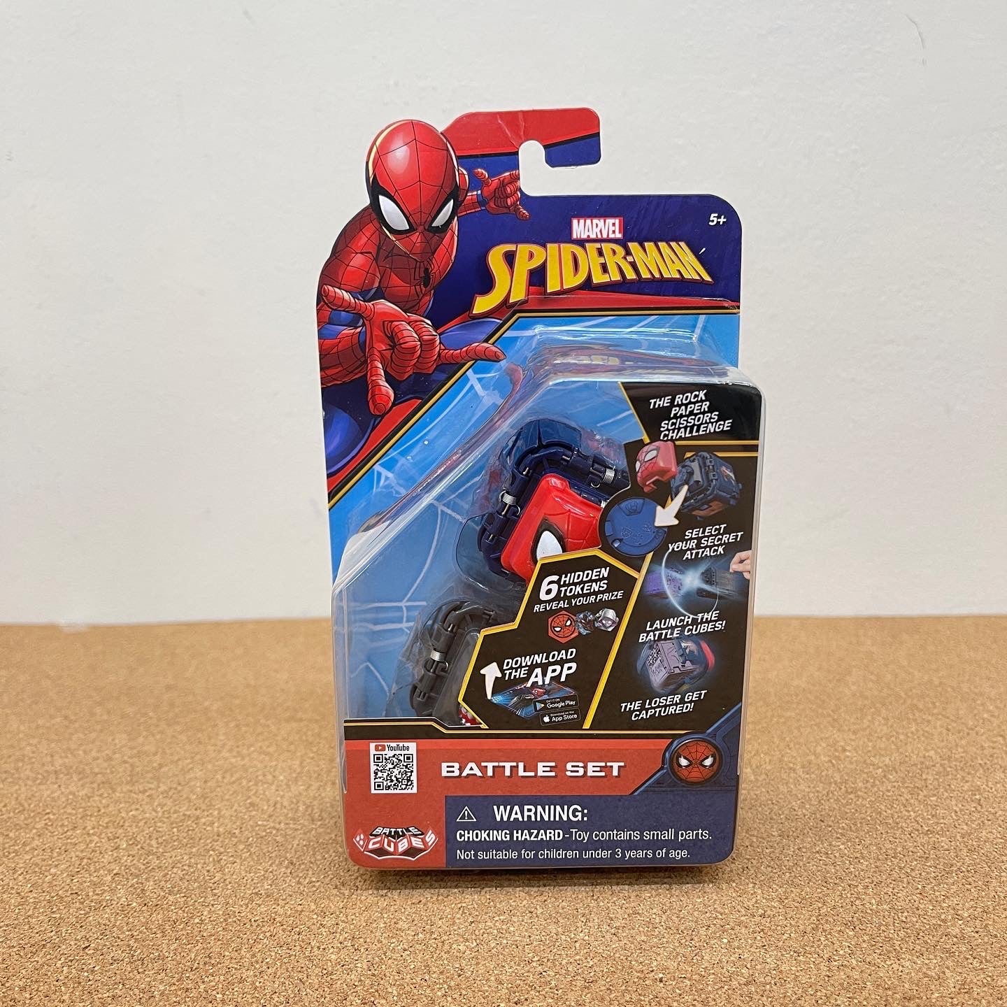 Marvel Spiderman Battle Cube Set