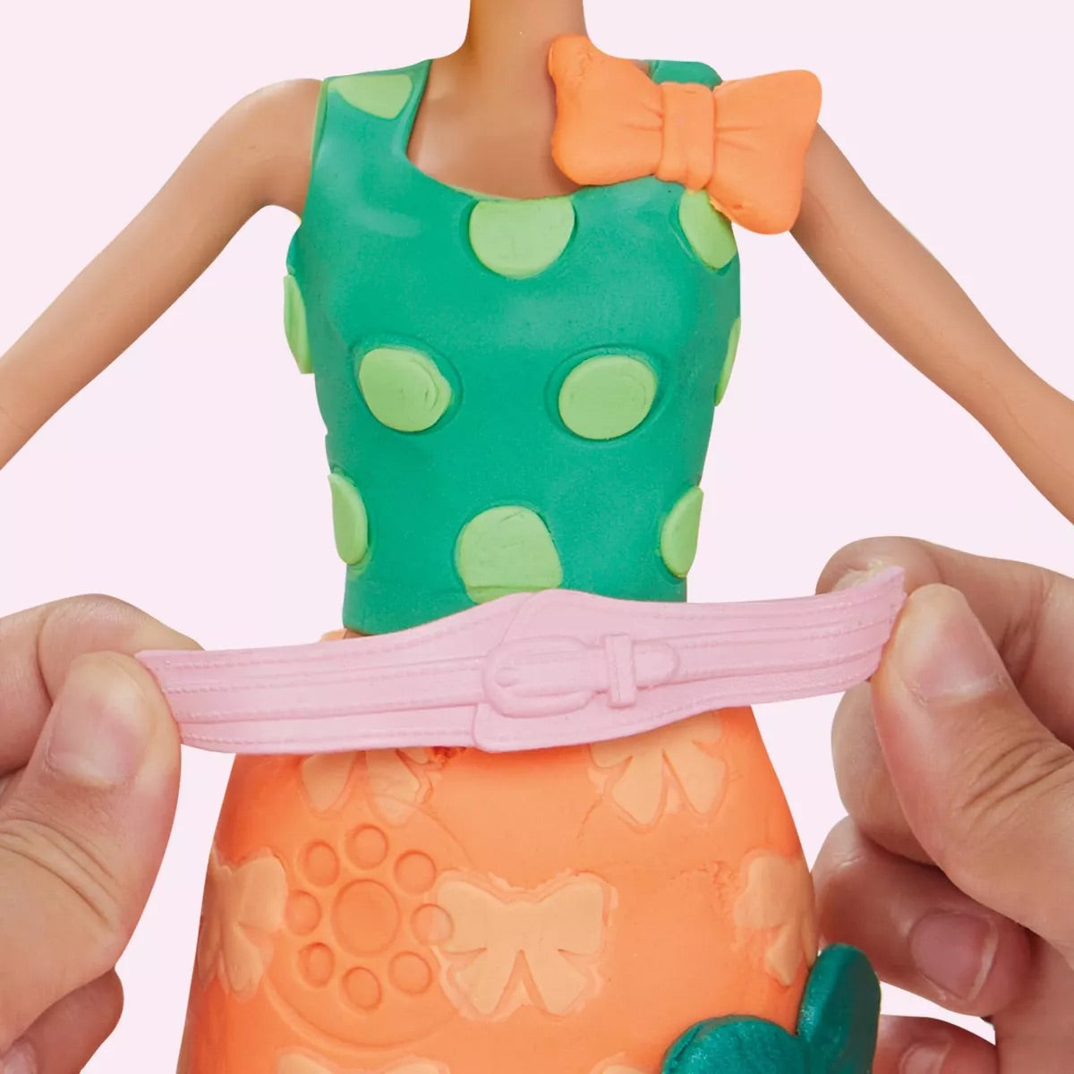 Play Doh Barbie Pearls and Bows Pattern Pack