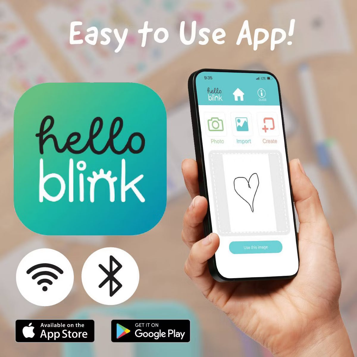 Ceaco Hello Blink Sticker Maker Create Your Own Sticker