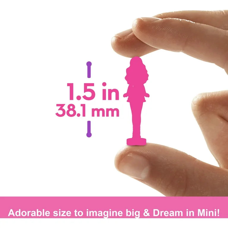 Barbie Mini BarbieLand Pop Reveal Doll with Surprise Sensory Reveal