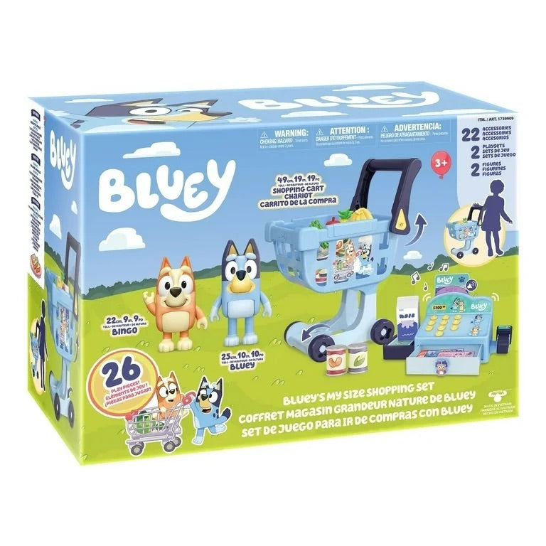 Bluey Bluey’s My Size Shopping Set