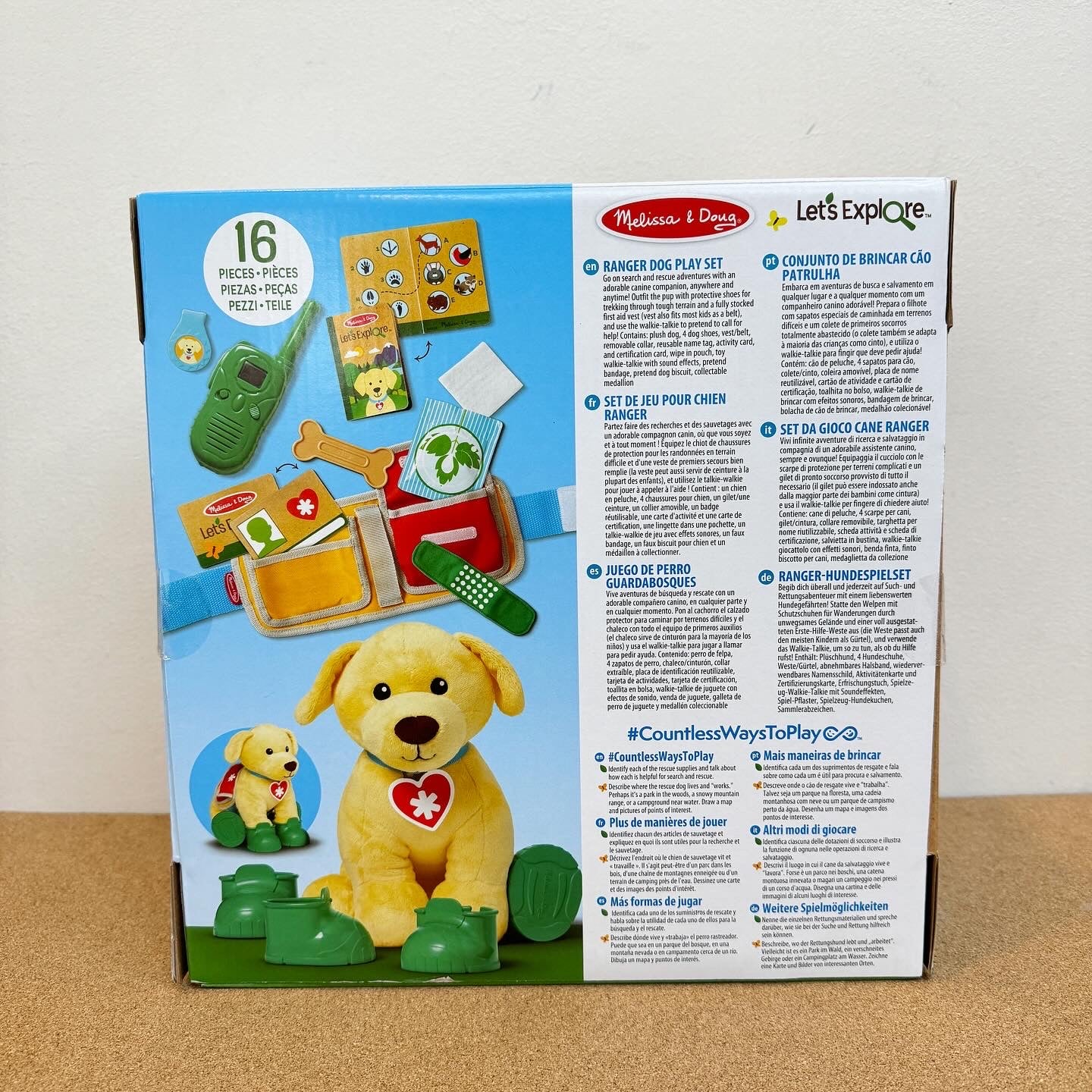 Melissa & Doug Let’s Explore Ranger Dog Playset