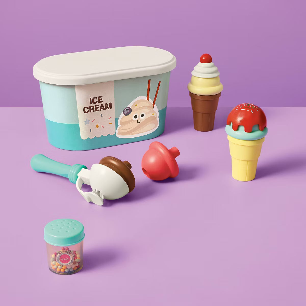 Gigglescape Ice Cream Play Food Set