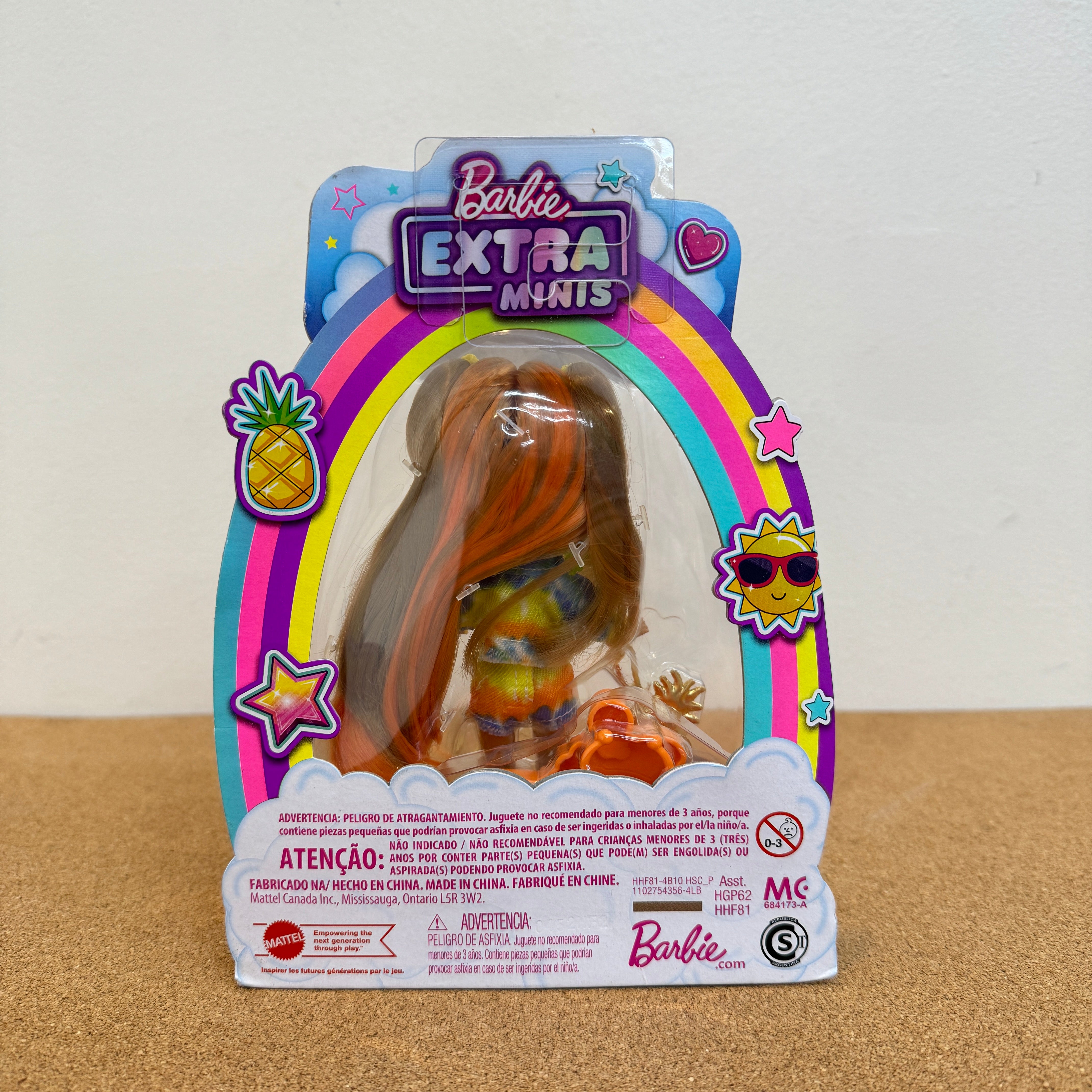 Barbie Extra Minis Doll #5 Tie Dye Jacket