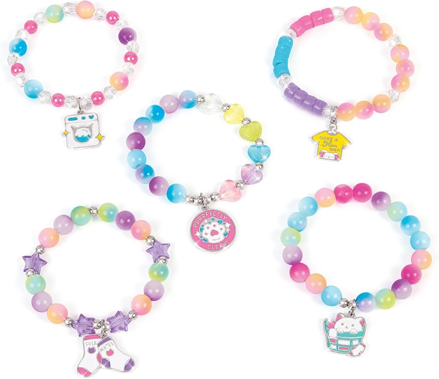 Make It Real Purr-fect Wash ‘N Bead Bracelets