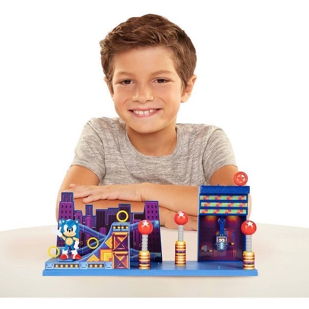 Sonic The Hedgehog 30th Anniversary StudioPolis Zone Playset