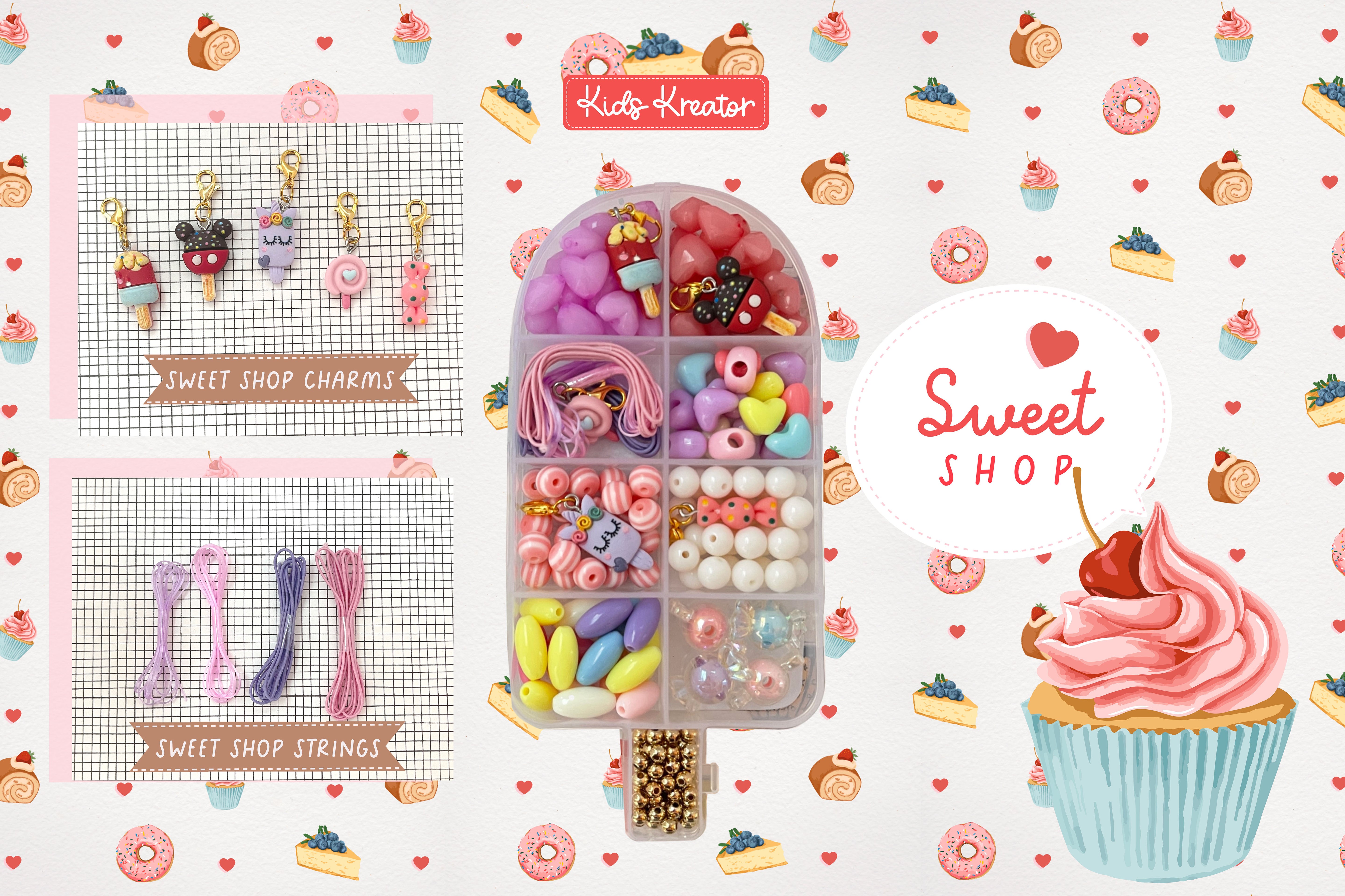 Kids Kreator Sweet Shop Jewelry Activity