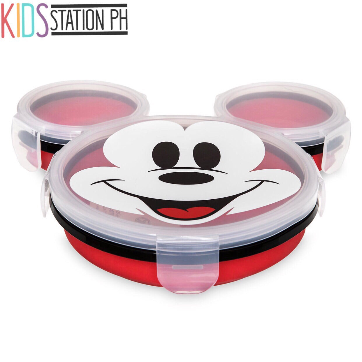 Mickey Mouse Plate & Lid