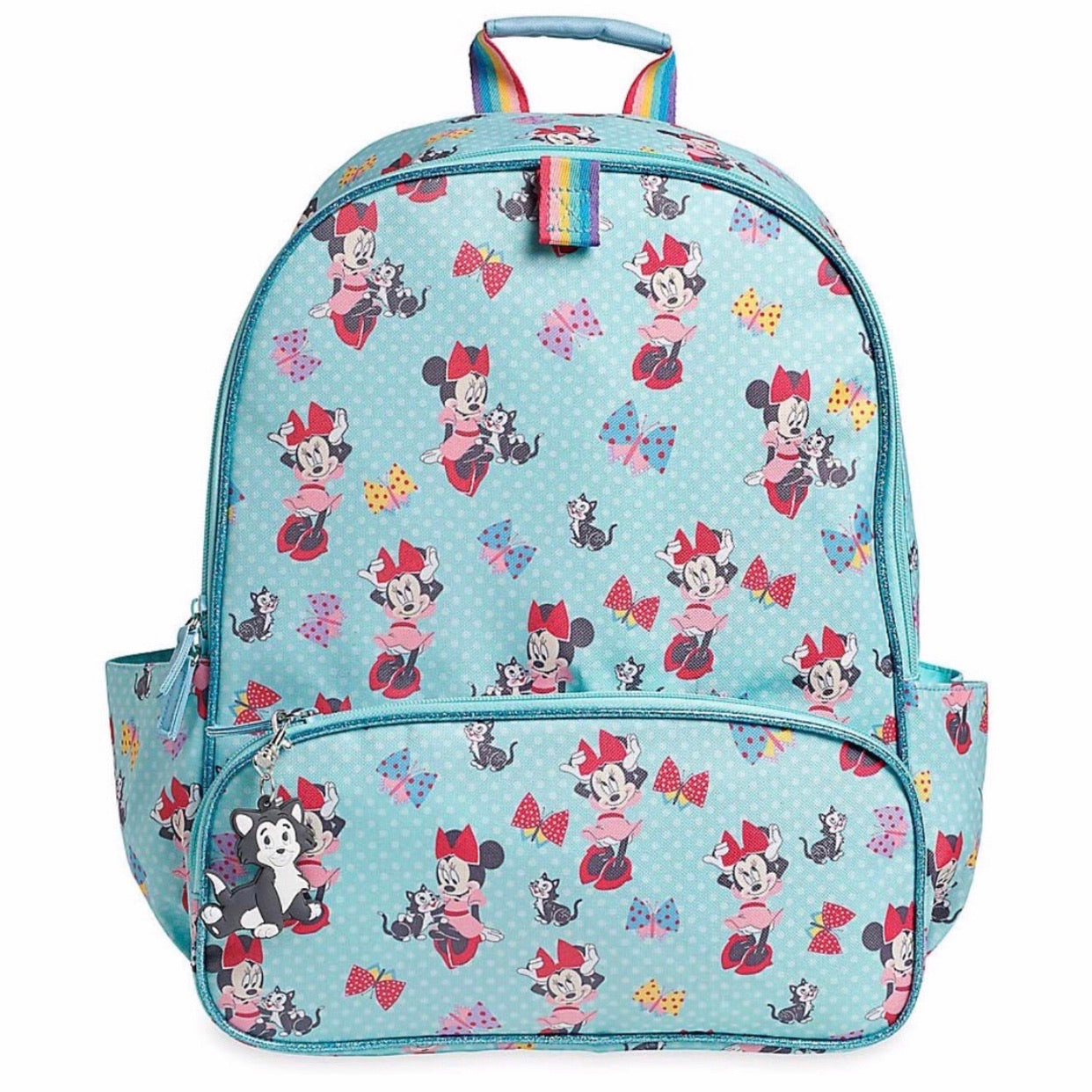 Disney Minnie Mouse Teal Backpack 16”